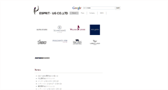 Desktop Screenshot of espritug.co.jp